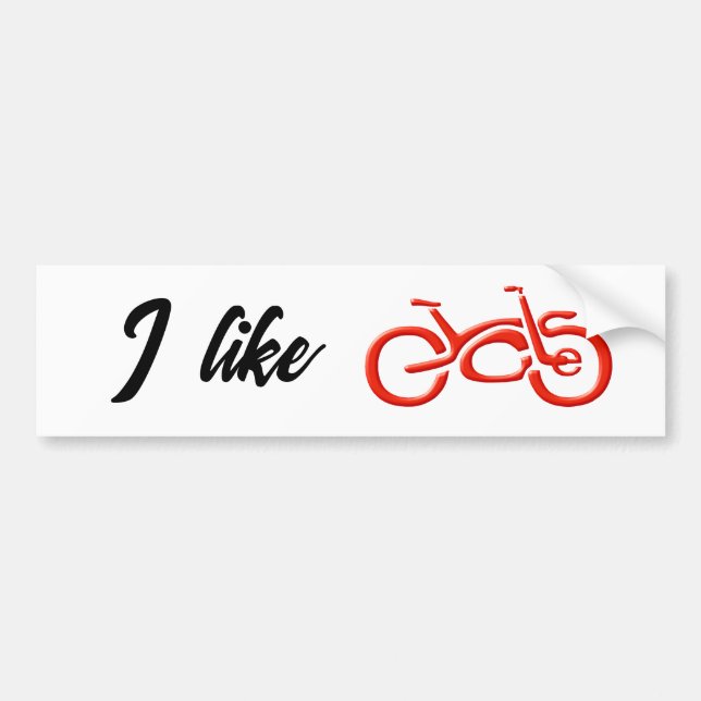 Cycles Fahrrad Velo - dekal / Autoaufkleber (Framsidan)