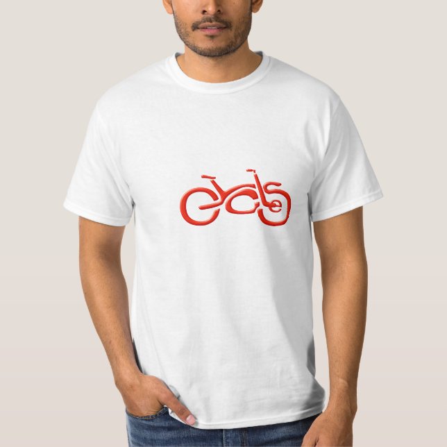Cycles Fahrrad Velo - T-Shirt (Framsida)
