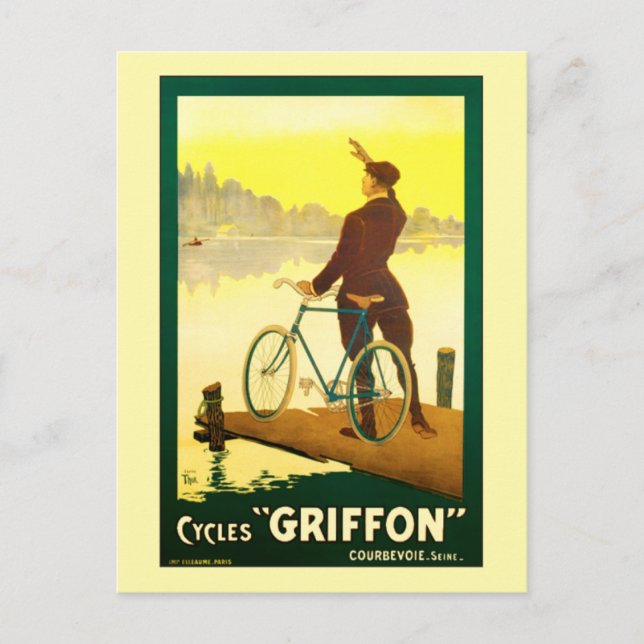 Cycles Griffon av Walter Thor Vykort (Framsida)