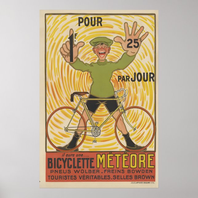 Cycles Meteore Affisch (Framsidan)
