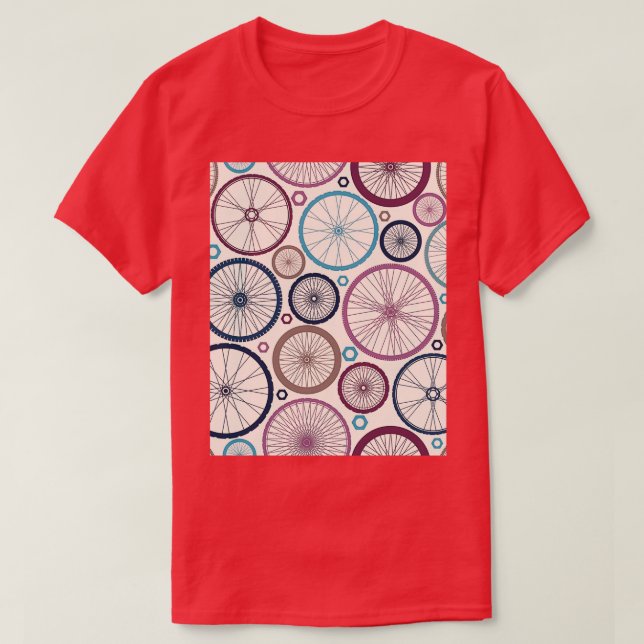 Cycles mönster Graphic T-Shirt (Design framsida)