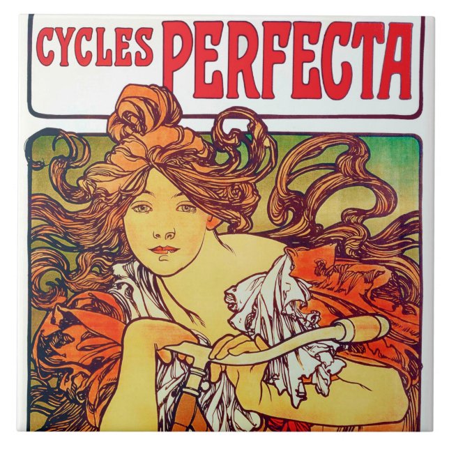 Cycles Perfecta, Mucha Kakelplatta (Framsidan)