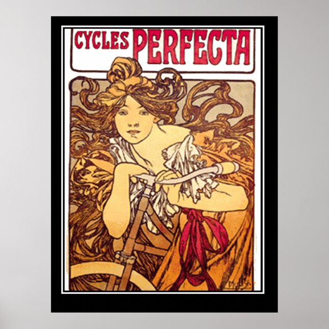 Cycles Perfecta Vintage Advertising poster (Framsidan)