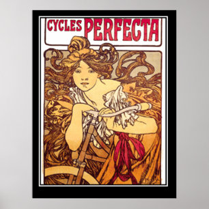 Cycles Perfecta Vintage reklam poster