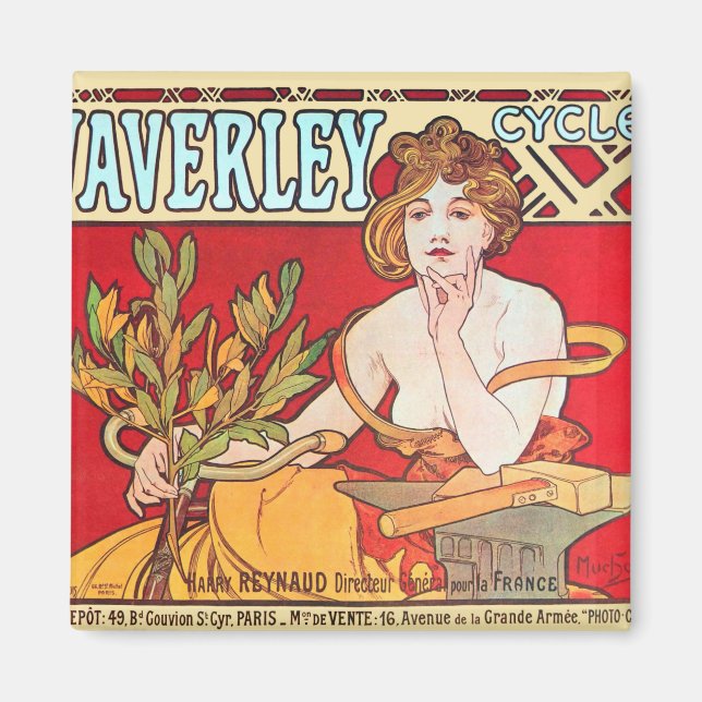 Cycles Waverley, Mucha Magnet (Framsidan)