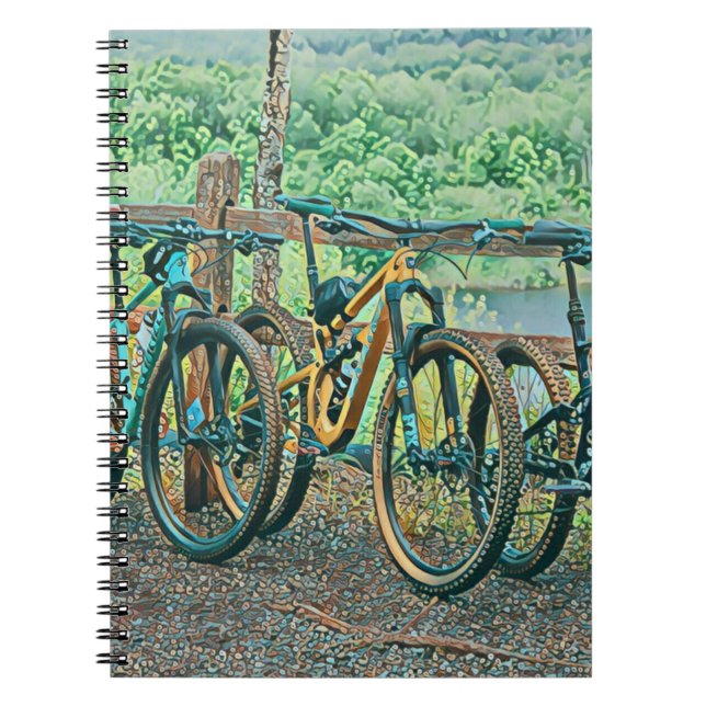 Cycling Älskare Gift Anteckningsbok (Framsidan)