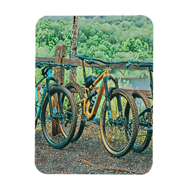 Cycling Älskare Gift Magnet (Vertikal)
