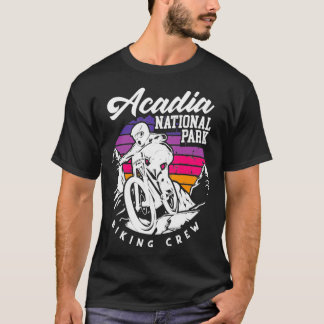 Cycling Bicycle Acadia T Shirt