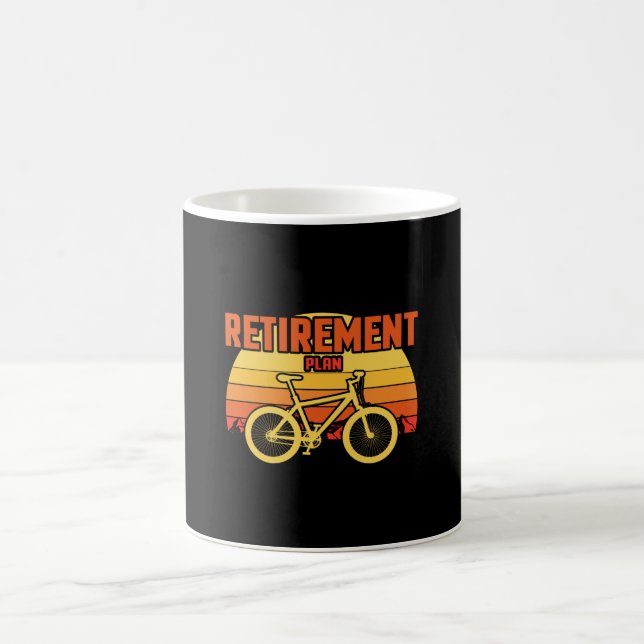 Cycling Bicycle Pension Plan Lusnyj Kaffemugg (Center)