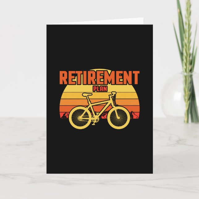 Cycling Bicycle Pension Plan Lusnyj Kort (Framsida)
