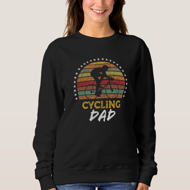 Cycling Biking Dad Father Bike Rider Graphic T Shirt (Framsida)