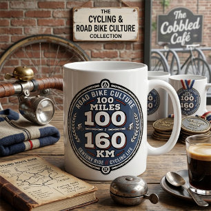 Cycling Century Ride 100 Miles 160 KM Kaffemugg