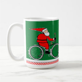 Cycling Christmas Holiday Kaffemugg