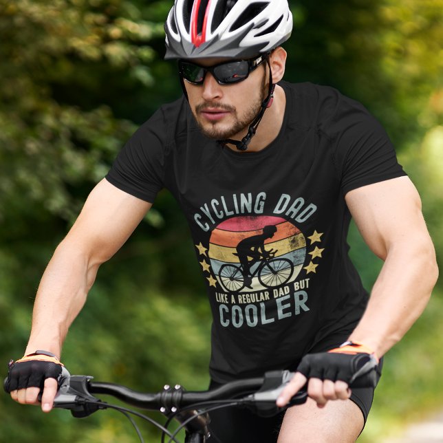 Cycling Dad Like a Regular Dad But Cooler T Shirt (Skapare uppladdad)