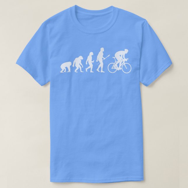 Cycling Evolution Funny Cycling Shirts Men Women K T Shirt (Design framsida)