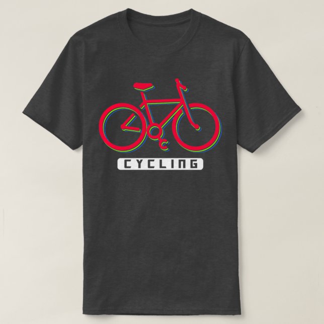 Cycling Fitness Excursion T Shirt (Design framsida)