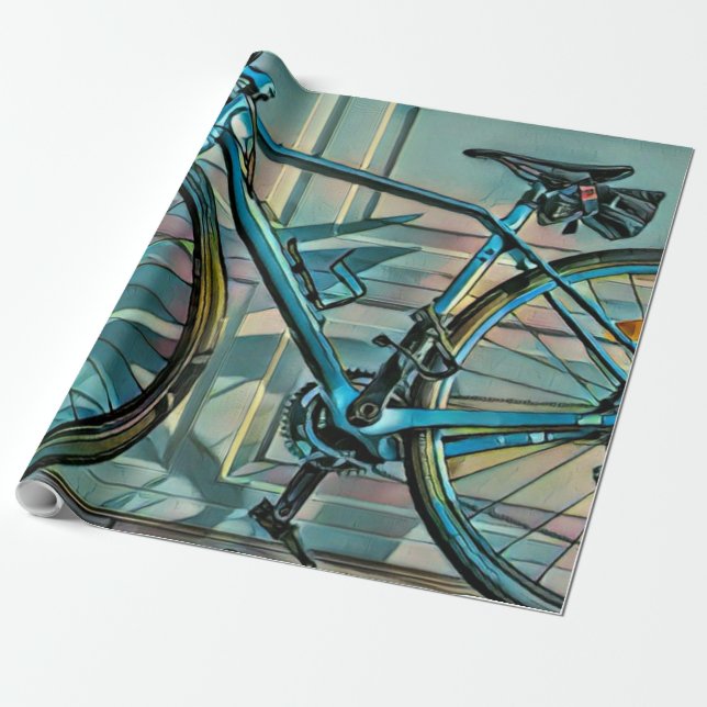 Cycling gifts for dad presentpapper (Utrullad)