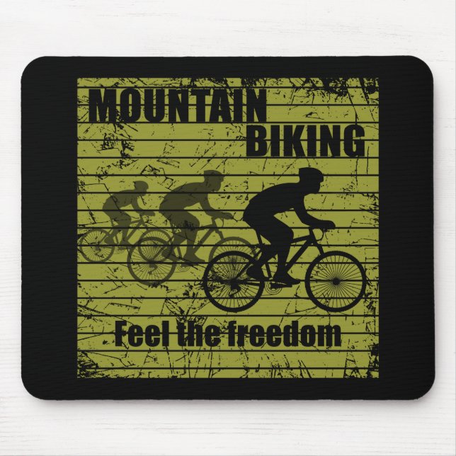 cycling inspirerande citat musmatta (Framsidan)