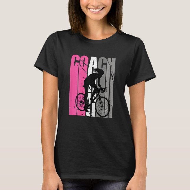 Cycling Life Instructor Choreographer Coach T Shirt (Framsida)