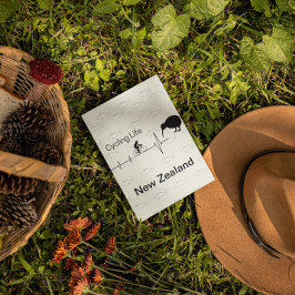 Cycling Life, Nya Zeelands anpassade Anteckningskort