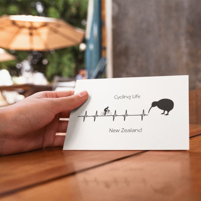 Cycling Life, Nya Zeelands anpassade Helg Vykort (Skapare uppladdad)