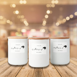 Cycling Life, Nya Zeelands anpassade Mat Etiketter