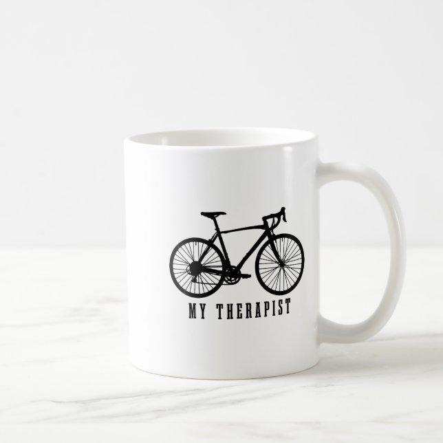 Cycling My Therast Funny Road Bike  Kaffemugg (Höger)