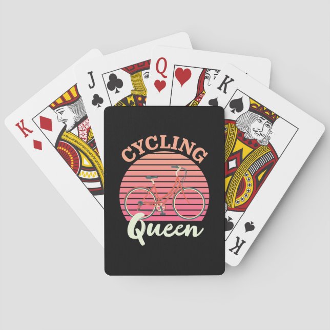 Cycling Queen Casinokort (Baksidan)