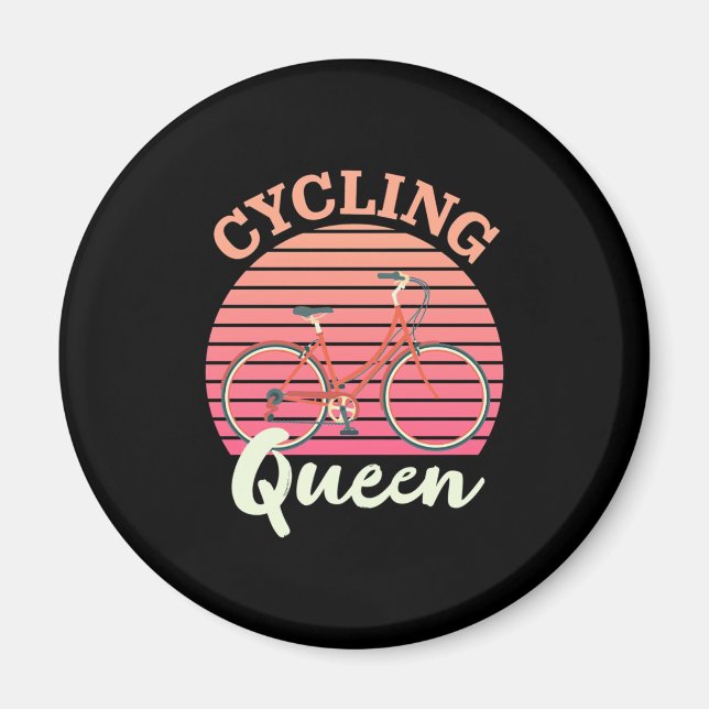 Cycling Queen Magnet (Framsidan)