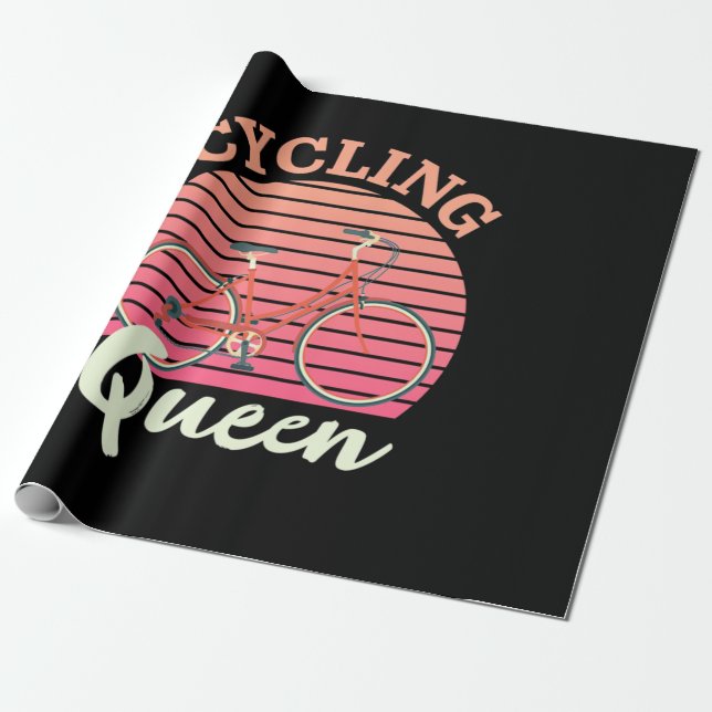 Cycling Queen Presentpapper (Utrullad)