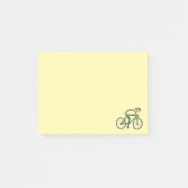 Cycling Stickman Post-it Block