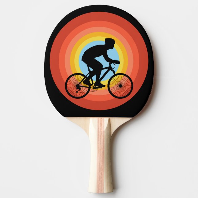 CYCLING SUNSET VINTAGE PINGISRACKET (Framsidan)
