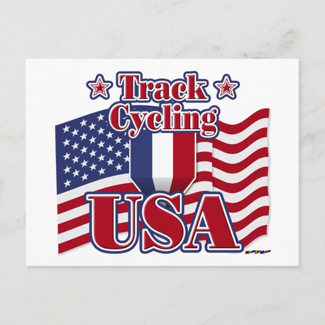 Cycling Track USA Vykort (Framsida)