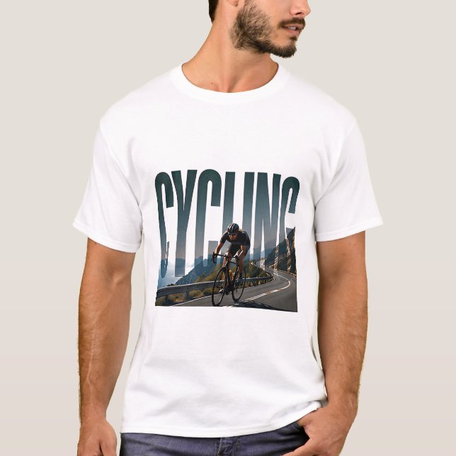 Cyclingredaktionellt Uthållighet Grafisk T Shirt (Framsida)