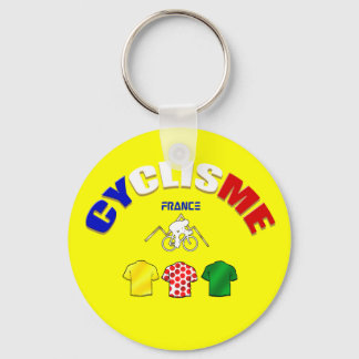 Cyclisme Frankrike Cycling Gift Ideas Nyckelring
