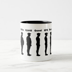 Cyclist Evolution Roadie Två-Tonad Mugg