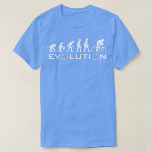 Cyclist Giftidea Sport Evolution Bike Cooles Fahrr T Shirt (Design framsida)