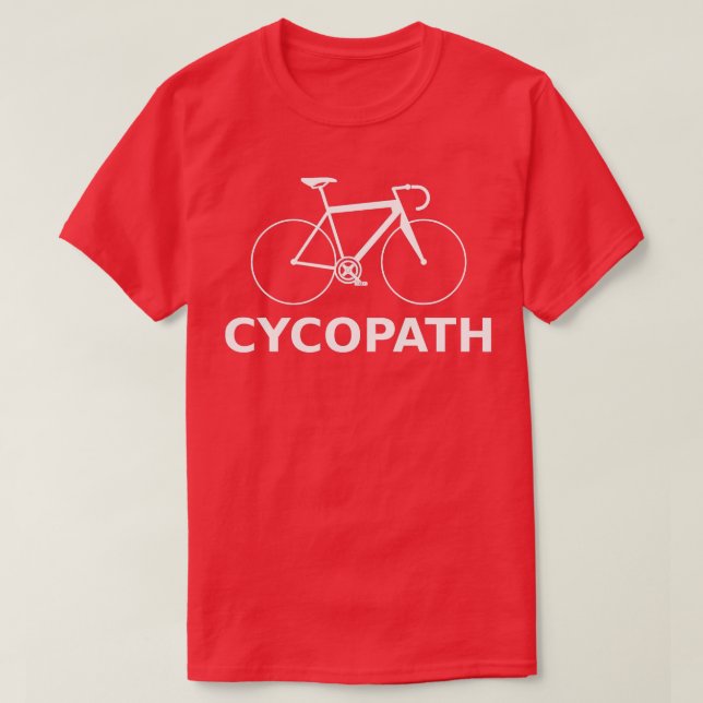 Cyclist Humor Gift T Shirt (Design framsida)