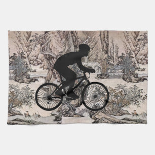 Cyclist Kitchen Towel Kökshandduk
