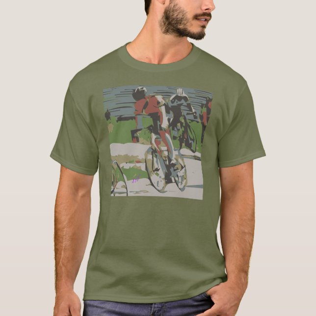 Cyclist Manar-Shirt Tee Shirt (Framsida)