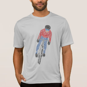 Cyclist Ord Art Bicycle Bike T Shirt