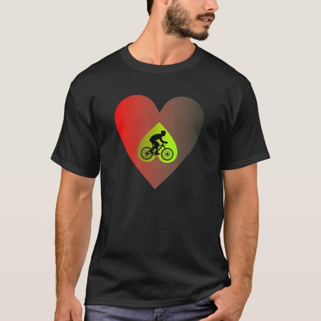 Cyclist Shirt Tee Shirt (Framsida)