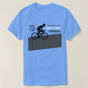 Cyclist Silhouette, Charity Bike-a-Thon-händelse T Shirt
