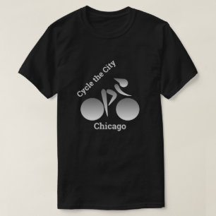 Cyclist Silver Gradient T-Shirt