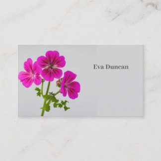 Cyclomene Flowers Visitkort