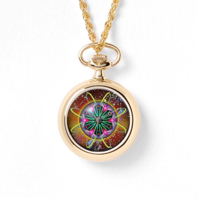Cyclon Orbz Necklace Kaleid Armbandsur (Framsida)
