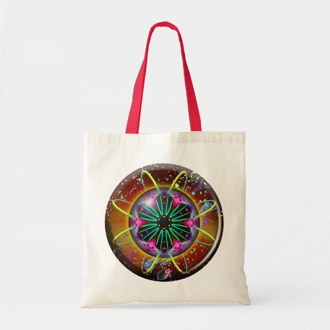 Cyclon Orbz Tote Bag Tygkasse (Framsidan)