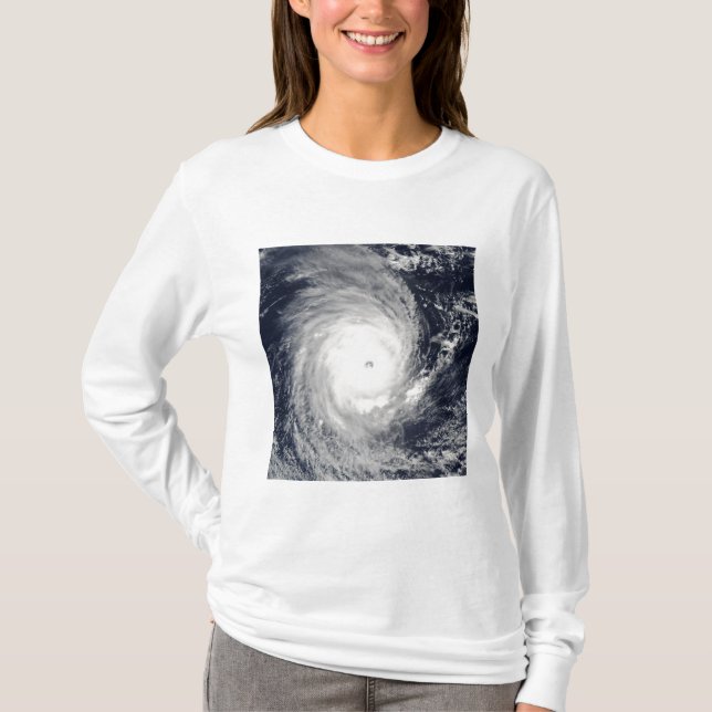 Cyclone Adeline-Juliet flytta väster Tee Shirt (Framsida)