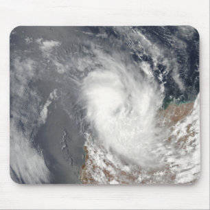 Cyclone Dominic av kusten av westerna Austra Musmatta
