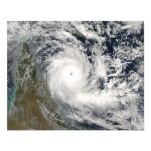 Cyclone Ingrid Fototryck